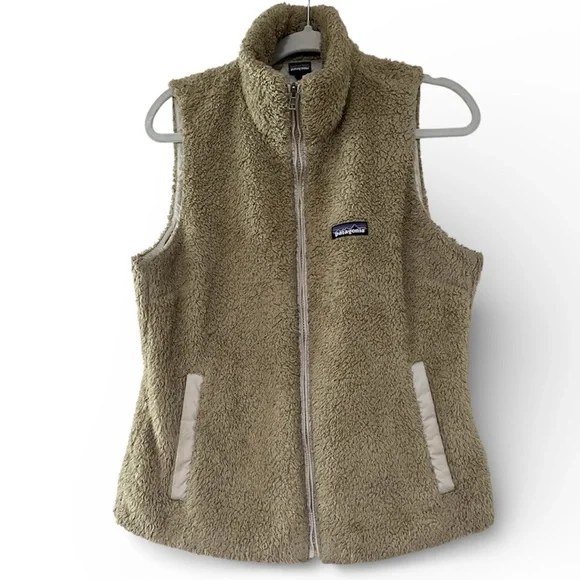 Patagonia Beige Fleece Vest - Picture 2 of 7